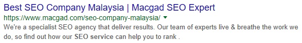 Google rank malaysia