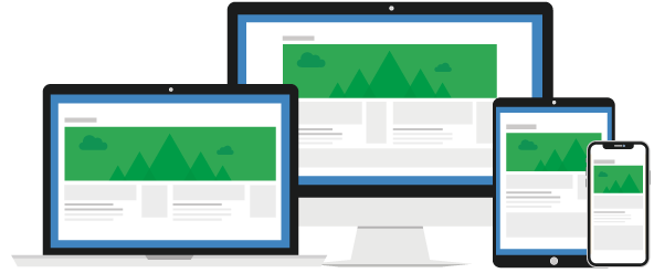 Website Design Company Malaysia Graphic - desktop, laptop, tablet and phone